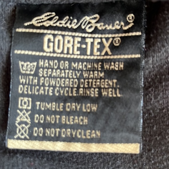 Men's Vintage Eddie Bauer EBTEK red Gore Tex jacket size xs - Picture 3 of 7